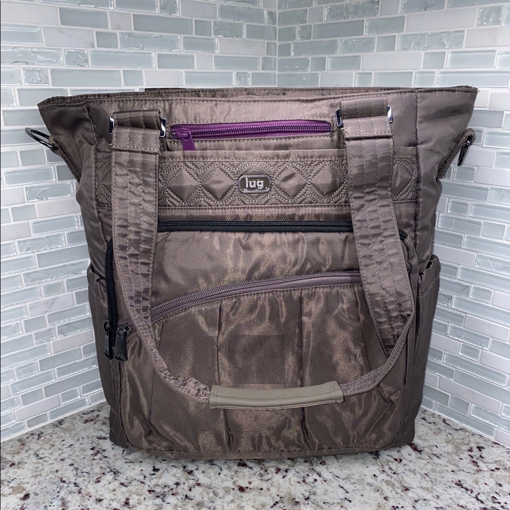 GUC Lug Ace Tote RFID In Walnut